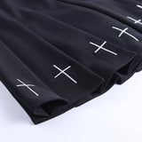Vrouwen Mini Geplooide Rok - Gothic Punk Stijl - Schotse Ruit in Rood, Blauw, Zwart en Wit - Hoge Taille - Verkrijgbaar in S/M/L/XL/XXL