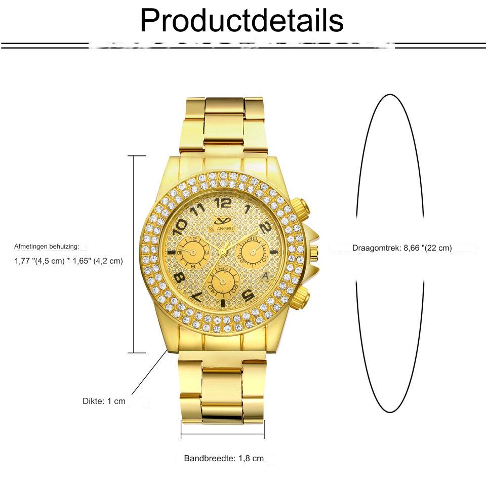 1-Stuks Herenhorloges Roestvrij Staal Datum Polshorloge Heren Analoge Quartz Horloges met Roestvrij Stalen Band Rechthoekige Kalender 3ATM Waterdichte Horloges Geschenken voor Mannen Multicolor