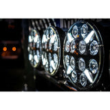 Hoogwaardige 60W LED Spotlight/Positielicht in Warm Wit - Volledig IP68 Waterdicht met Stevige Aluminium/ABS Behuizing, ECE R10 R112 R7 Gecertificeerd, Ideaal voor Alle Voertuigen