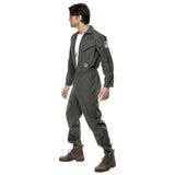 Top Gun Groen Militair Kostuum met Speelgoed Gun – Leger Outfit voor Volwassenen, Maat L – Realistisch Army Verkleedkostuum met Accessoires – Ideaal voor Carnaval, Themafeest, Cosplay of Halloween – Comfortabele Pasvorm en Authentieke Details - Halloween