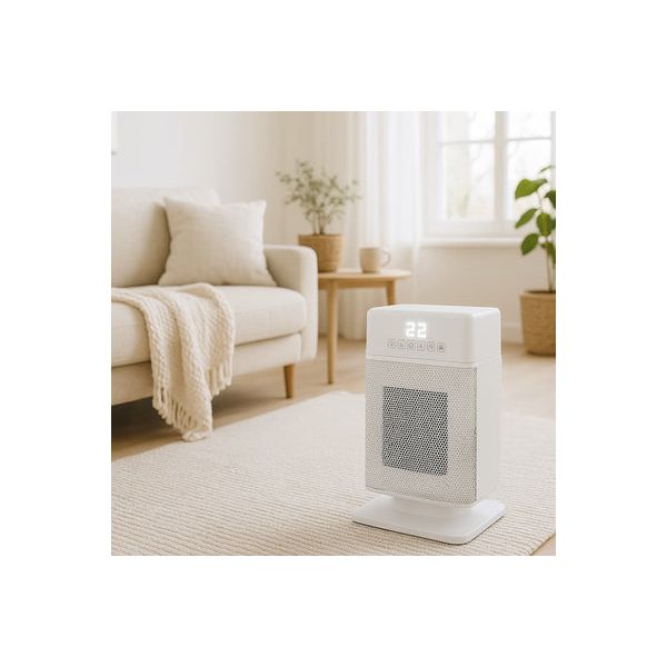 Tristar KA-5266 Elektrische Kachel Met Luchtbevochtiger – 1800W – Keramische Verwarming – Met Afstandsbediening – Timer Tot 12 Uur – Oscillatiefunctie – Voor Binnen – Digitale Thermostaat – Compact Formaat – Stil En Veilig Verwarmen