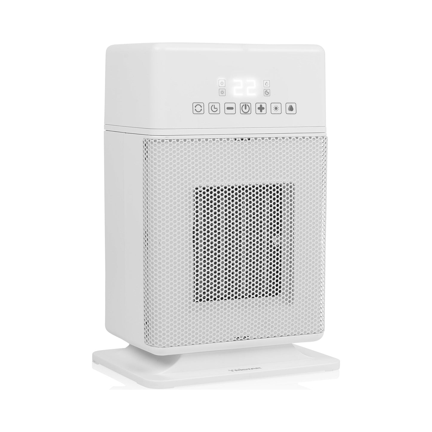 Tristar KA-5266 Elektrische Kachel Met Luchtbevochtiger – 1800W – Keramische Verwarming – Met Afstandsbediening – Timer Tot 12 Uur – Oscillatiefunctie – Voor Binnen – Digitale Thermostaat – Compact Formaat – Stil En Veilig Verwarmen