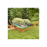 Ultranatura Hangmat - Tuin Hangmat - Stoffen Hangmat - Outdoor Hangmat - Camping Hangmat - Lig Hangmat Met Ophanglussen - Ademend Textiel - Hangmat Voor Tuin Balkon Terras - Duurzame Stof - Opvouwbare Hangmat - Diverse Kleuren - Compact Opbergen