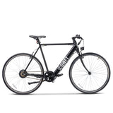 SWFT Volt E-bike – Model 350W – Elektrische Fiets met 36V Achterwielmotor – 43,5 km Bereik – LCD Display – 700C x 28mm Banden – Stalen Frame – V-Brakes – 6 Uur Oplaadtijd – Urban Stadsfiets