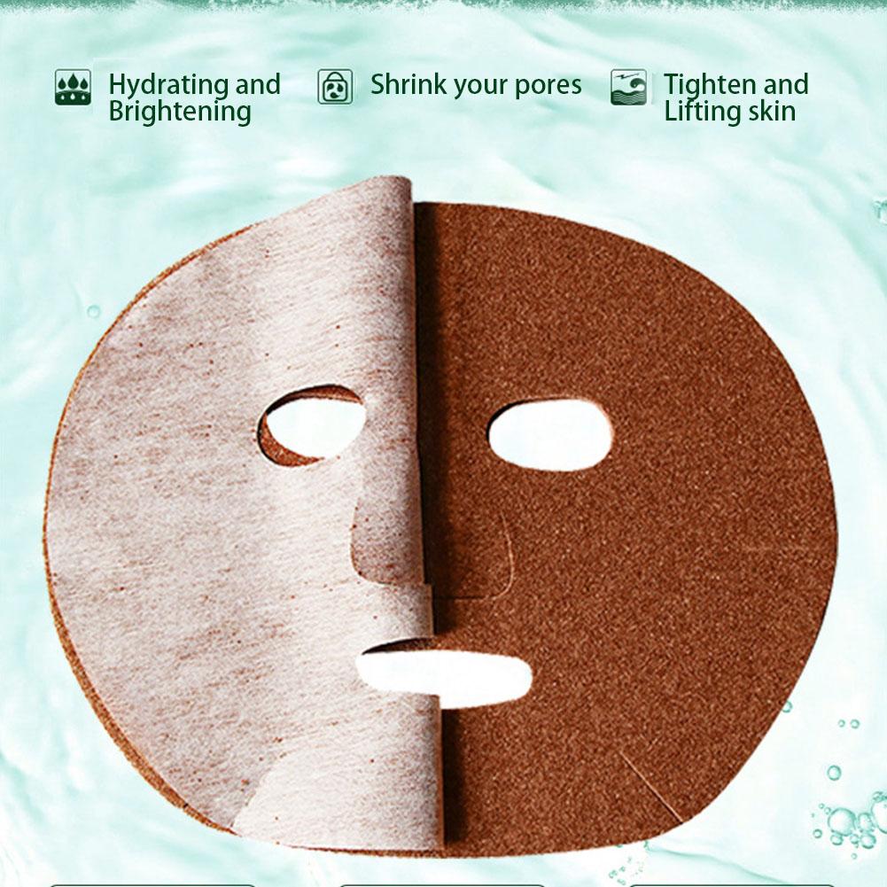 Natuurlijk Zeewier Hydraterend Gezichts Masker - Hydraterende Huidverzorging Masker - 10 Stuks