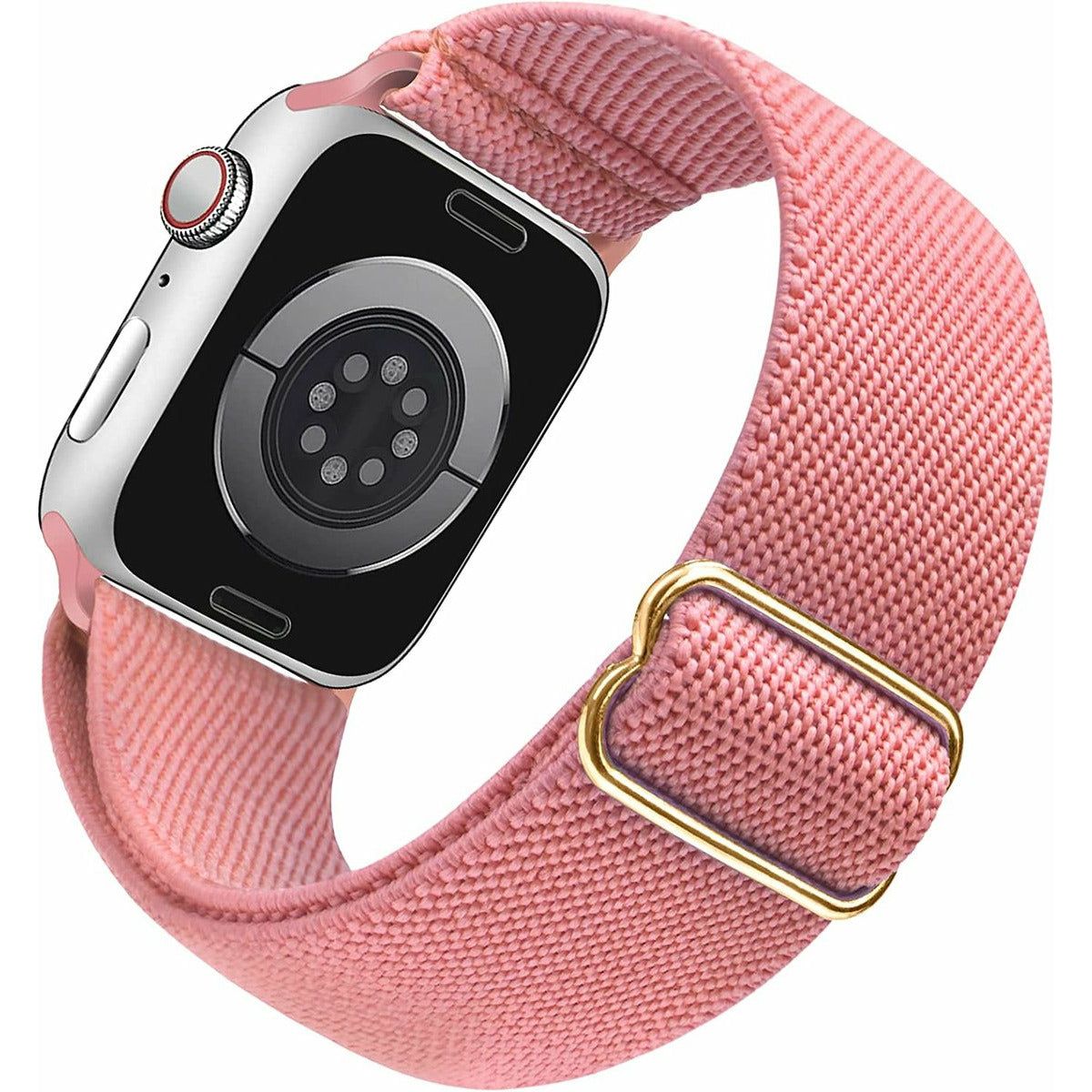 2-Pack Nylon Apple Watch Band – Verstelbare Horlogebandjes Voor Apple Watch 42mm 44mm 45mm – Compatibel Met iWatch Series 1-9 SE Nike+ Sport Edition – Zachte Ademend Nylon Strap – Lichtgewicht Polsband – Herens &amp; Dames