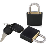 8 Stuks - Mini Hangslot Met Sleutels - Metalen Sleutelsloten - Padlock - Bagageslot - Geschikt Voor Rugzak, Gymlocker, Koffer, Etc - Inclusief 2 Sleutels Per Slot - Met Beschermhoes - Kleur Gecodeerd - 8 Kleuren