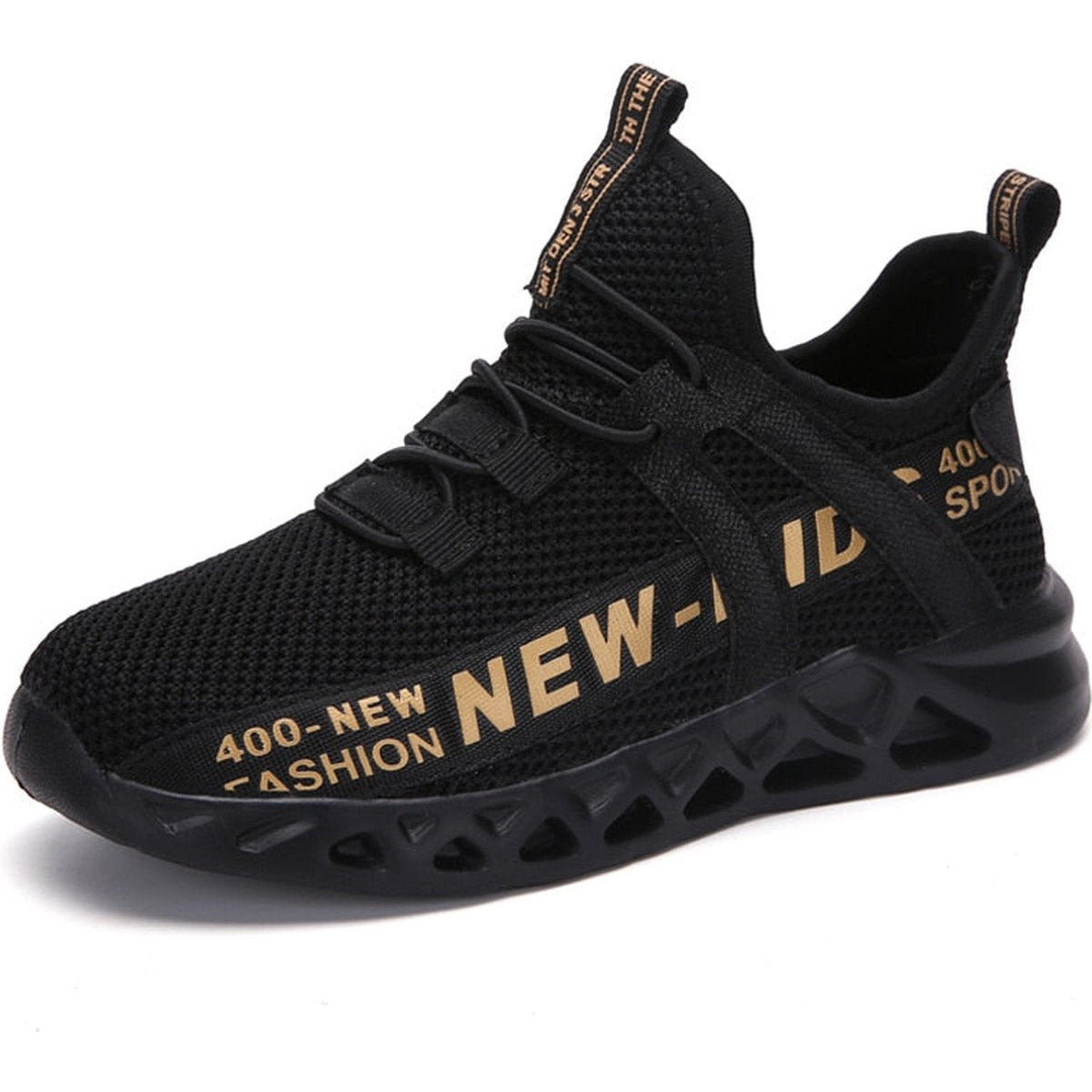 Kinder­sneakers maat 29 – sport­schoenen jongens meisjes – ademende mesh schoenen – antislip zaalschoenen – comfortabele kinderschoenen – klittenbandsluiting – blauwe sportschoenen maat 29 – lichtgewicht schoenen – schokbestendig – uniseks kinderschoen