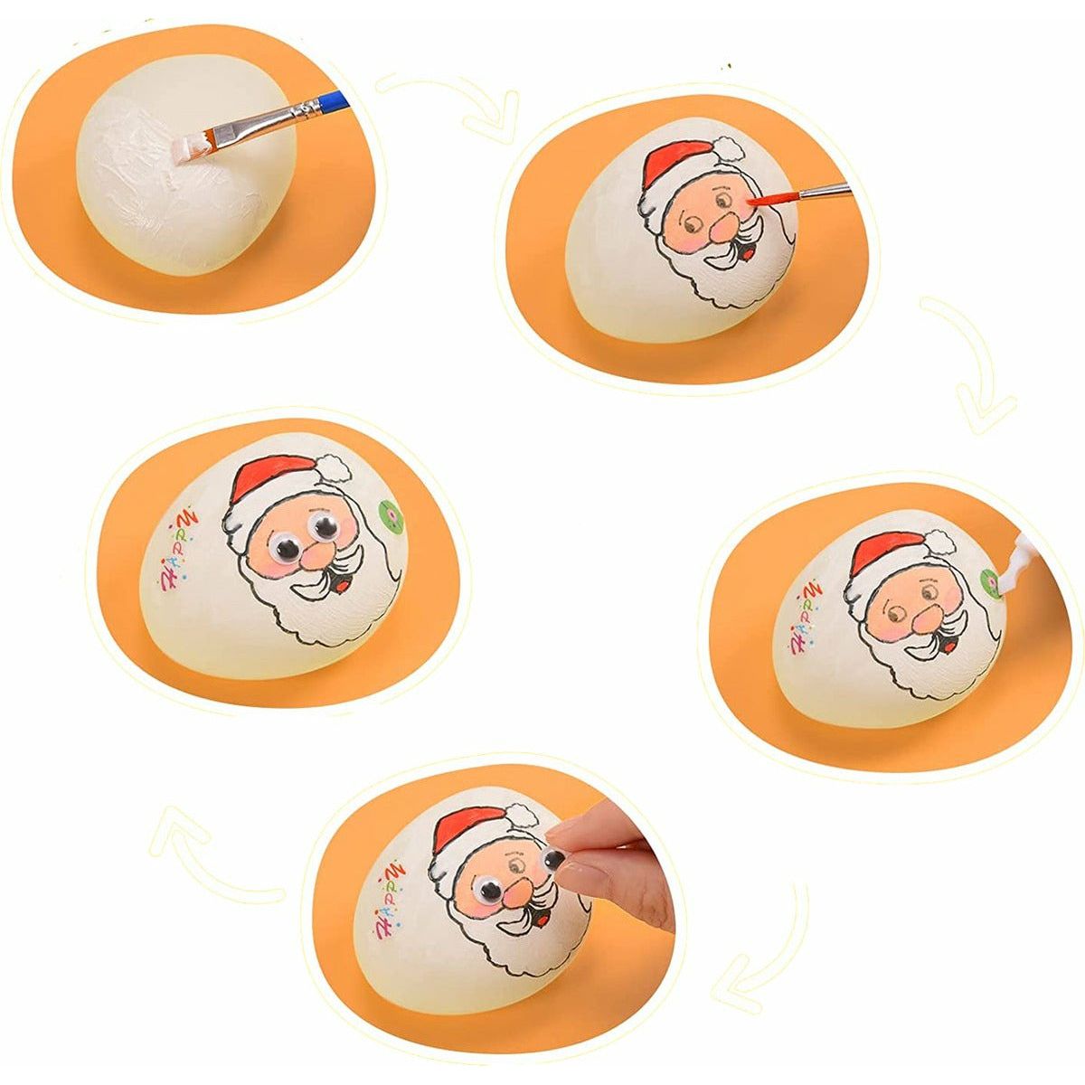 24-Delige Schilder Set – Stenen Beschilderen Voor Kinderen – Inclusief 10 Gladde Kunststenen – 12 Verfkleuren – 3 Kwasten – Oogstickers – Diamantstickers – Overbrengstickers – Tekenpen – Creatief DIY Knutselpakket