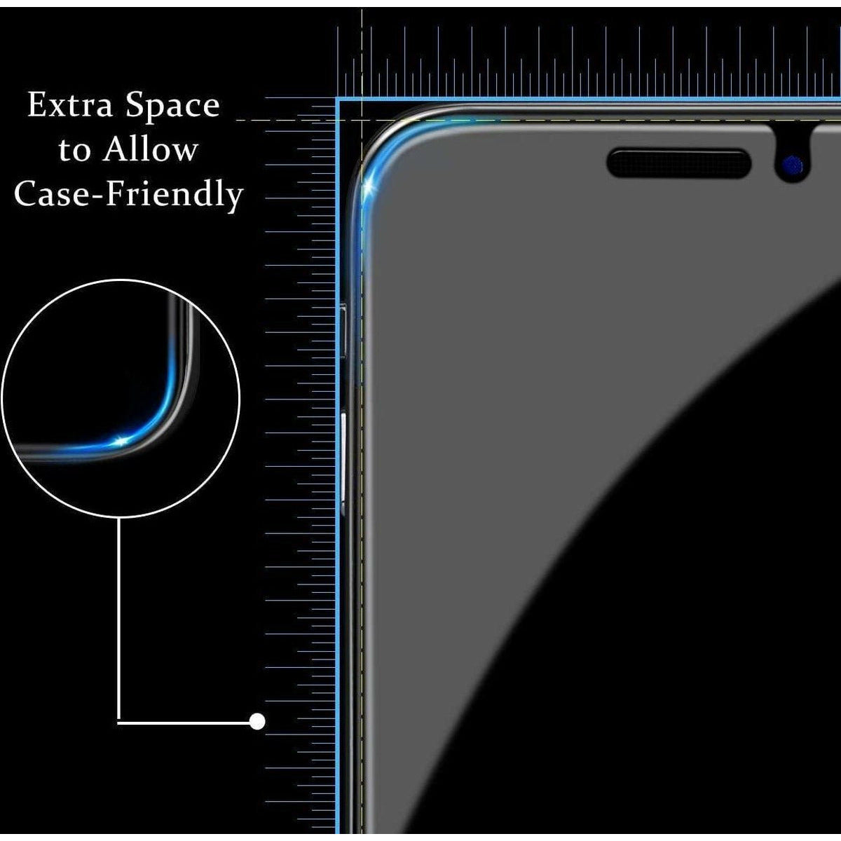 2-Pack - Iphone 12 Pro max Privacy Glas / Screenprotector voor iPhone 12 Pro Max (6.7 inch) - Val- en Krasbestendig - Volledige Dekking - 2.5D - Anti-Observatie - HD Lichttransmissie - Inclusief Installatietool