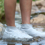 Herbruikbare Siliconen Overschoen voor Kinderen - Maat 26 tot 34 - Waterdicht - Regen Cover - Antislip - Schoen Beschermers - Flexibele Cover - 1 Paar - Grijs