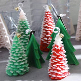 3D Kerstboom - Siliconen Mal - DIY Kaars, Aromatherapie, Zeep, Chocolade, Cake Fondant Bakken Mould - Kerst Decoratie Maken Mold