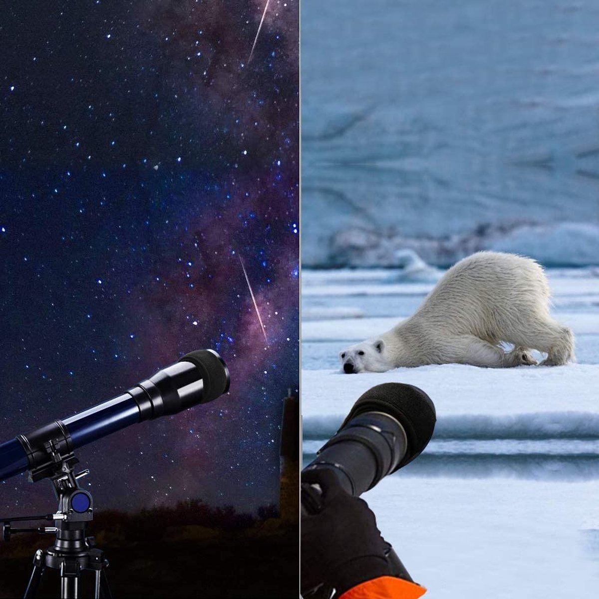 Camera Lens Heater - USB Lensverwarming met Instelbare Temperatuur voor Camera's en Telescopen - Beschermt tegen IJs, Dauw en Mist - 43cm Neopreen - Inclusief 80cm Temperatuurregelaar - Anit- Mist Systeem - Geschikt voor Powerbank