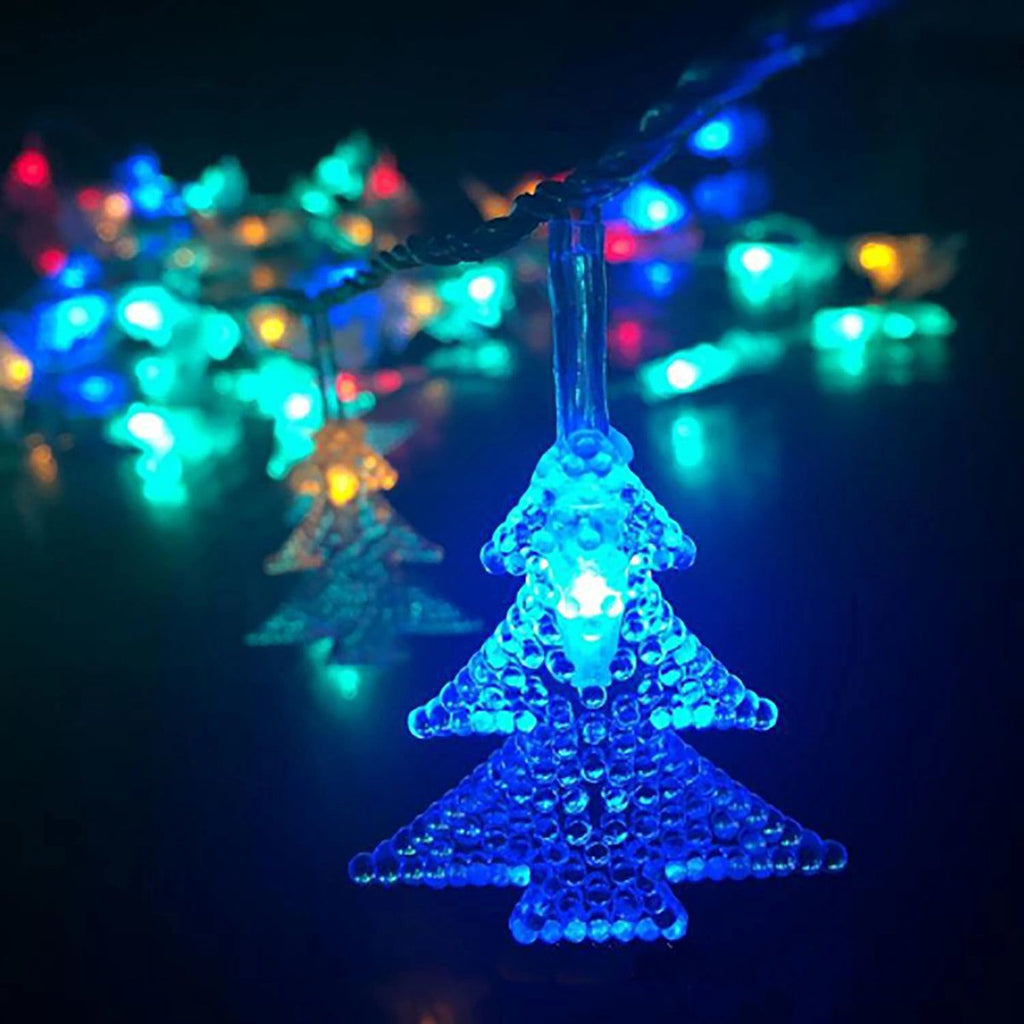 LED Kerstboomgordijnverlichting | 96 LED Binnen Kerstverlichting, 8 Knipperstanden | 3.5M | Warm Wit