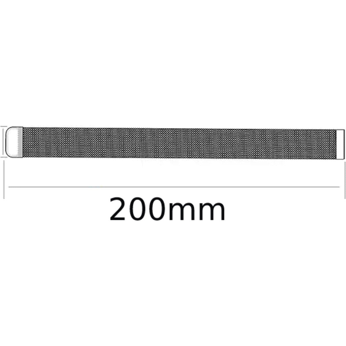 Metalen band voor Fitbit Versa 3/4 &amp; Sense/Sense 2 – roestvrijstalen mesh horlogebandje – verstelbare magnetische sluiting – ademend &amp; lichtgewicht design – vervangende armband 155–254 mm – geen gereedschap nodig – stijlvol smartwatch bandje