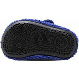 Wollen Peuter Slofjes - Warme Huis Slippers - Anti Slip Zolen - Unisex - Maat 29 - Donker Blauw