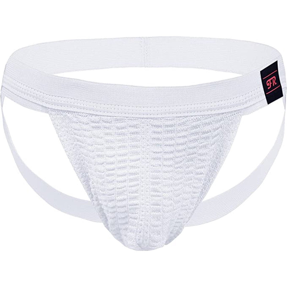 Sexy Herenslip - Ademend Herenmode String - Man Thong Ondergoed - Jockstrap - Athletic Supporter - Wit - M