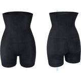 Hoog getailleerde - Butt Lifter - Shapewear Ondergoed - Billen Buik Benen Shaper - Seamless Corrigerende Ondergoed - Afslankbroek- Maat S - Zwart