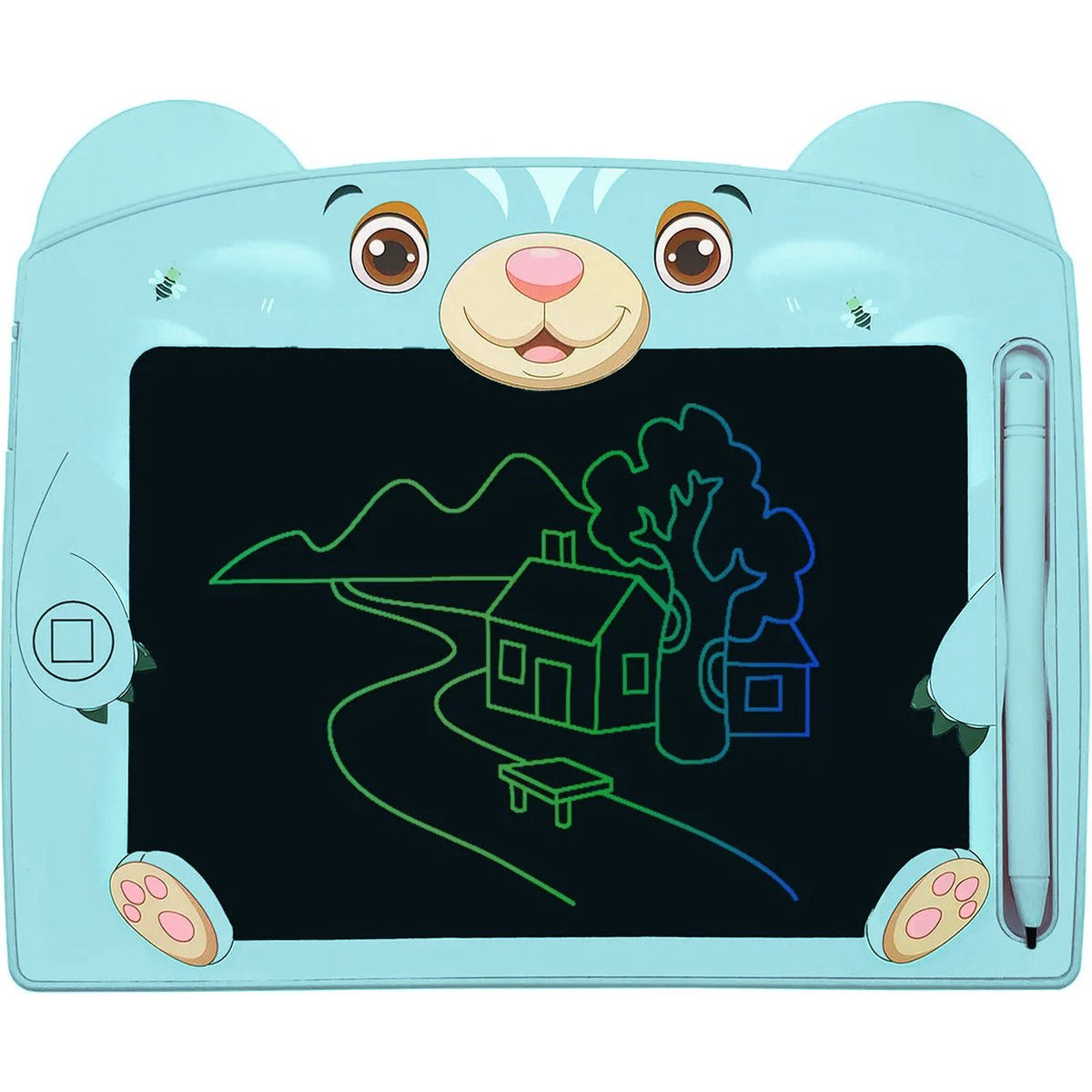 2 Stuks - Kleurrijke LCD Schrijfborden - 2 Ontwerpen - Educatief Tekentablet Met Kleurenscherm - Inclusief Bijhorende Pennen - Met Kleurenscherm - Doodle En Schetsblok Speelgoed - Lichtgewicht en Draagbaar - 8