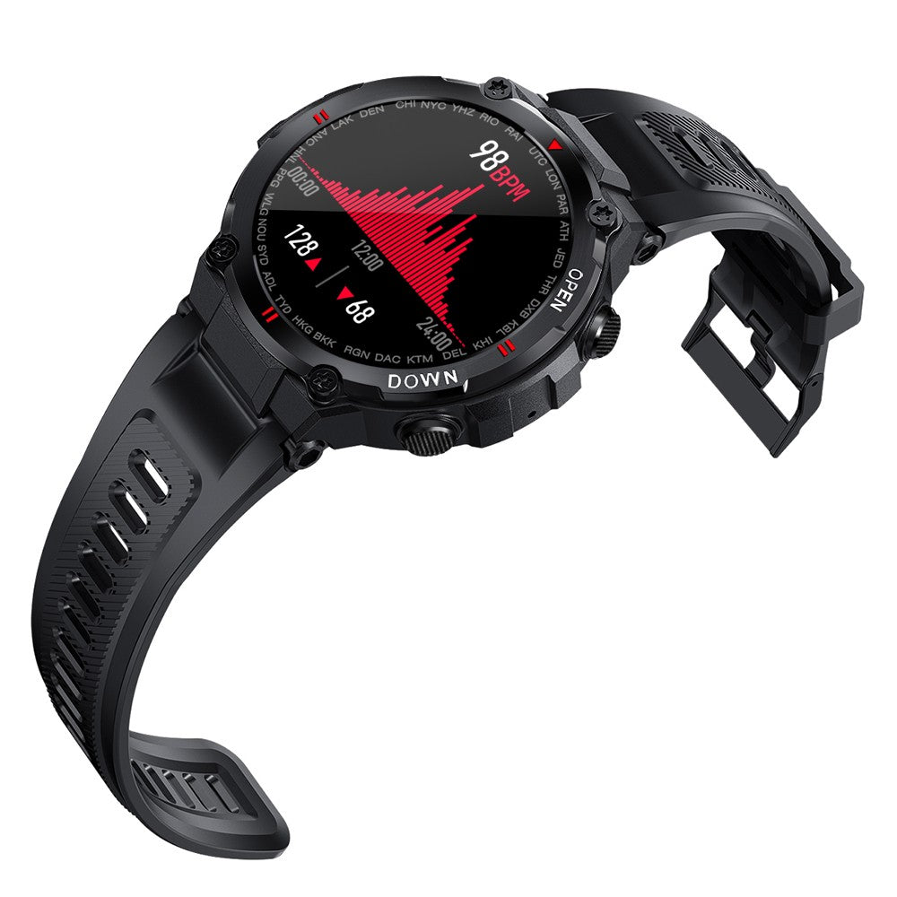 BlitzWolf - Sports Smart Watch - 400 mAh - Hartslagmeter - Bloeddruk / O2 Monitor - Waterdicht