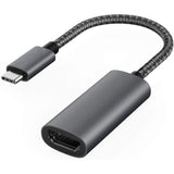 4K ULTRA HD - USB-C naar HDMI adapter | 4K | 60Hz | HDMI 2.0 adapter |compatibel met MacBook , Huawei MateBook13, Samsung Galaxy S10/S9, etc.
