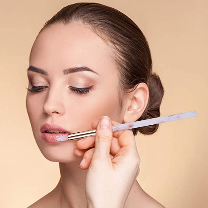 Make-up kwasten set | 18 Stuks | Borstels van synthetische vezels, siliconen gezichtsmaskerborstel, wenkbrauwscheermes, make-uptas