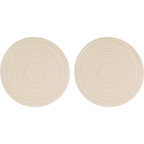 14 Delige - Vinyl Placemats - Inclusief Onderleggers en Onderzetters - Eetkamer Placemats - Tafelmatten - Gemakkelijk Schoon Te Vegen - Wasbare Tafel Leggers