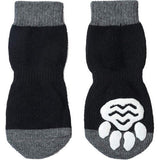 Honden Schoenen En Sokken Set | 4 + 4 Stuks | Anti-slip Hondenlaarzen Met Rits, Reflecterende Riem, Ademend, & Bijpassende Sokken | Maat 4, XL | Blauw