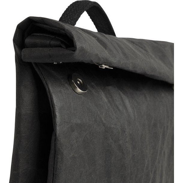 Minimalist Design Rugzak - Stevige Rugzak - Extreem Lichtgewicht - Met Zijrits - Met Laptopvak - Unisex - Zwart