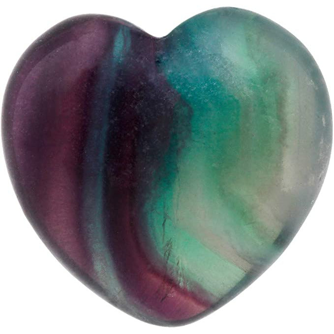 5 Stuks Fluoriet Hartvormige Edelstenen – Handgesneden Kristallen 2.5x2.5x1.4cm – Liefdessymbool Voor Chakra Reiki Feng Shui Meditatie – Edelsteen Decoratie Of Cadeau – Fluoriet Hartjes Voor Geluk Compassie & Energie