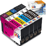 STARINK | Inktpatronen voor Epson 603XL | Multiverpakking van 5 | Vervangende inktcartridges, compatibel met: Epson Expression Home XP-2100, XP-2105, XP-3100, XP-3105, XP-4100, XP-4105; Epson WorkForce WF-2810, WF-2830, WF-2835, WF-2850