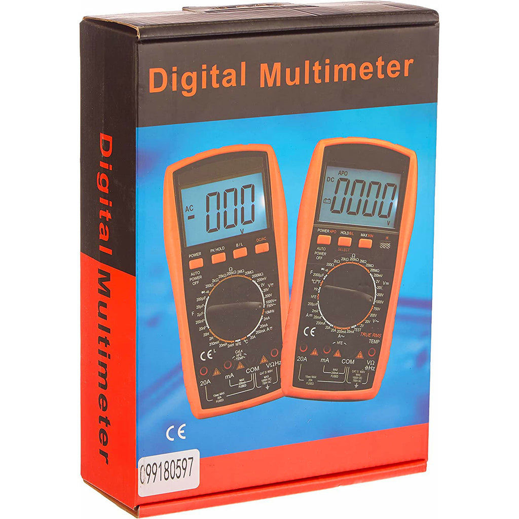 M6013 - Digitale Capaciteit Multimeter - 20000 uF Meter - Handmatige Bereik Capaciteit Tester - Meet Tool - Handleiding en Auto Variërend