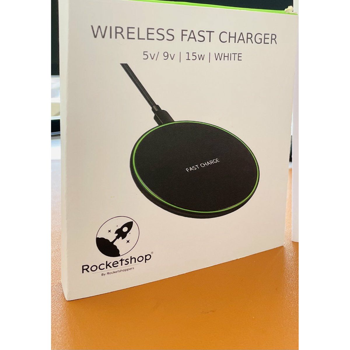 Smartphone Draadloze Fast Charger - Wireless Oplader - Qi - Geschikt Voor Mobielen En Oordopjes Met Draadloos Opladen