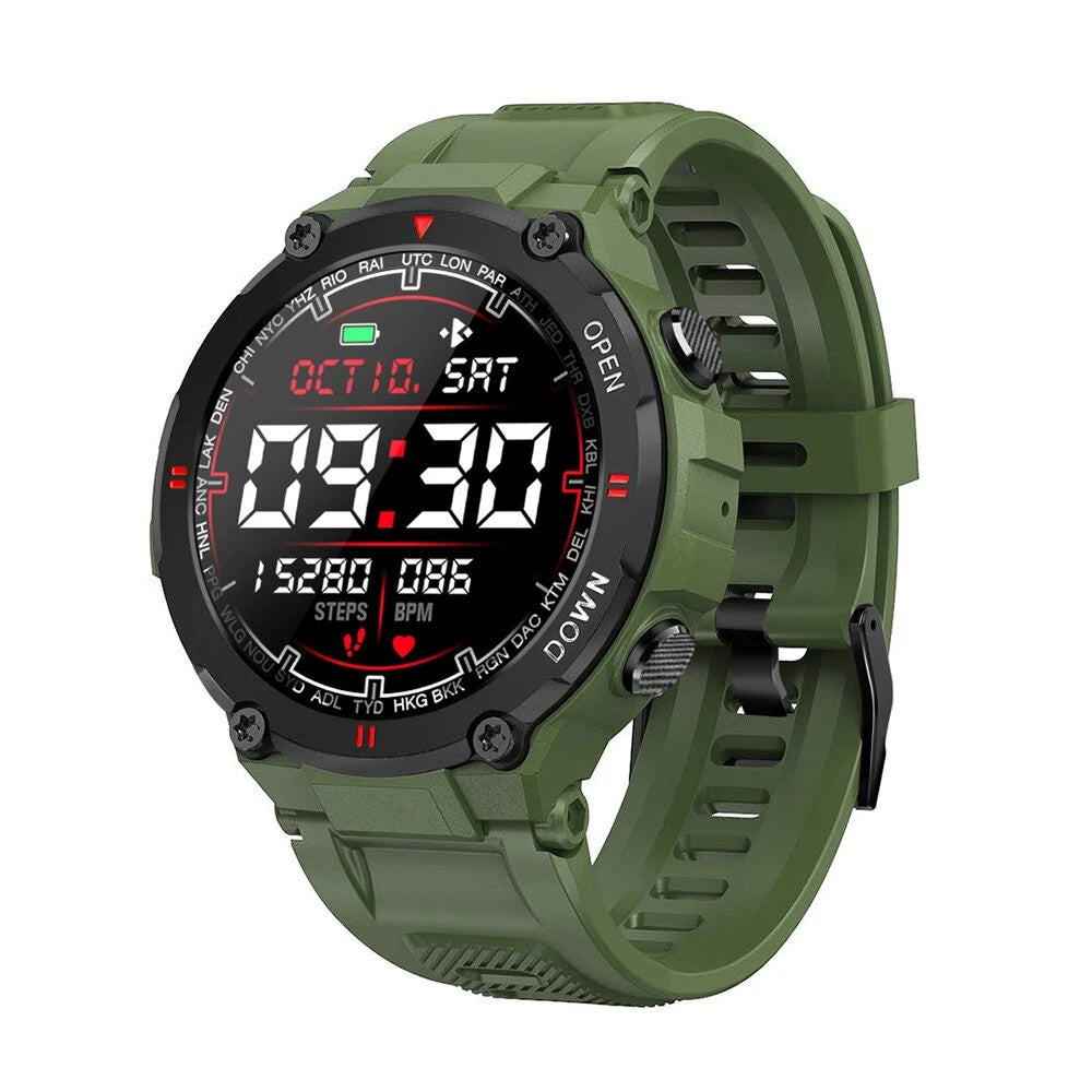 BlitzWolf - Sports Smart Watch - 400 mAh - Hartslagmeter - Bloeddruk / O2 Monitor - Waterdicht