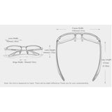 Fotochromatische Gepolariseerde Herenzonnebril - Sportbril voor Dag en Nacht Rijden, Vissen, Fietsen - UV400 Bescherming - Anti-schittering en Krasbestendige Lenzen