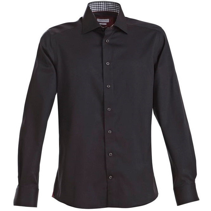 J. Harvest & Frost Red Bow Overhemd - Regular Fit - Non-Iron - Lange Mouwen - Klassiek Blousekraag en Turn-up Manchetten - Stijlvol en Comfortabel voor Formele en Informele Gelegenheden